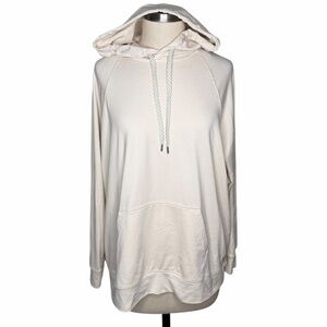 VUORI Women's Cream Halo Oversized Hoodie Hooded Sweater Size Medium Casual